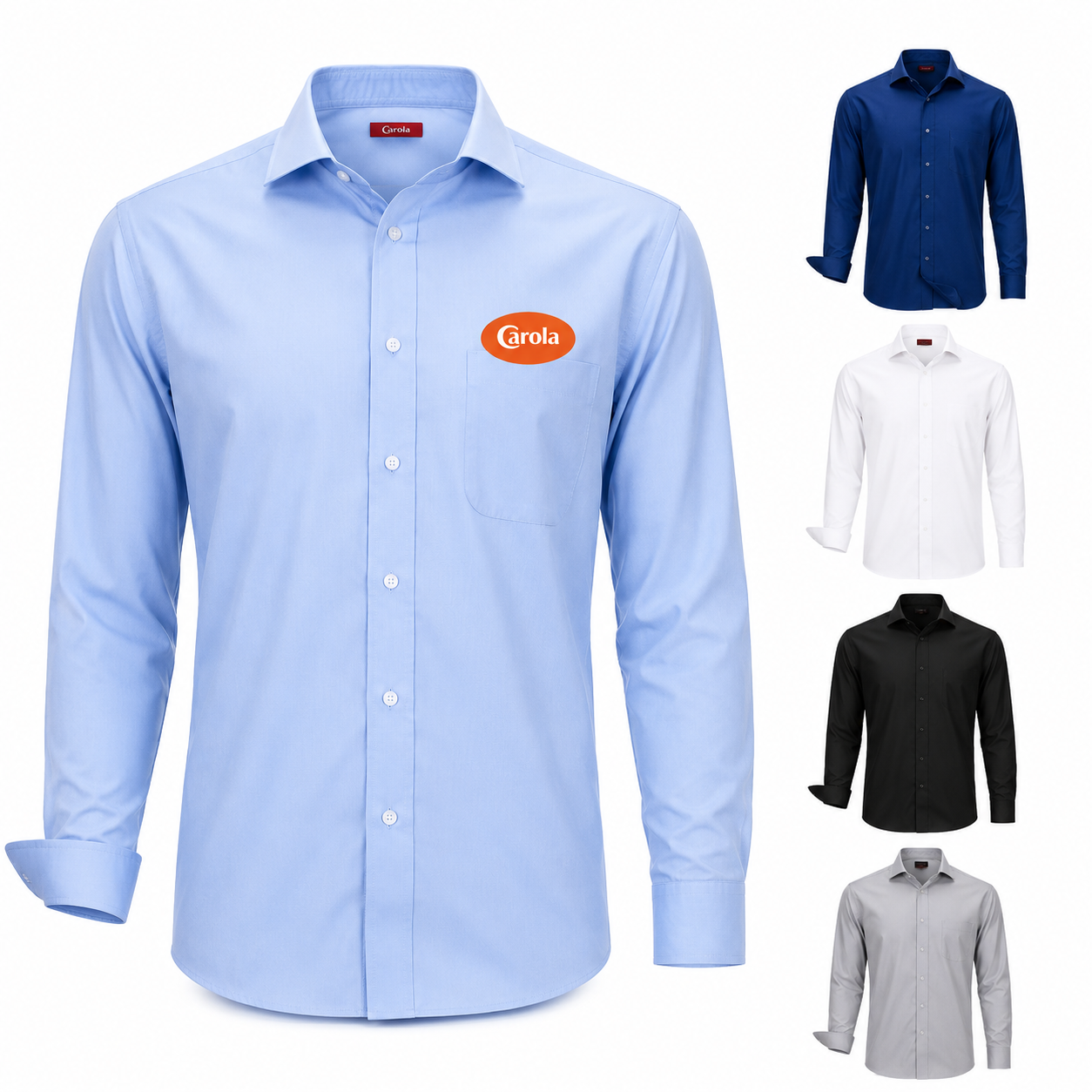 Camisas con Logo Bordado